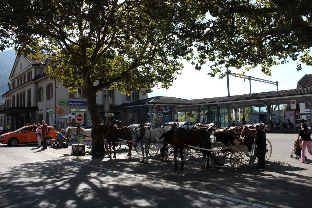 Bahnhof Hotell Interlaken Exteriör bild