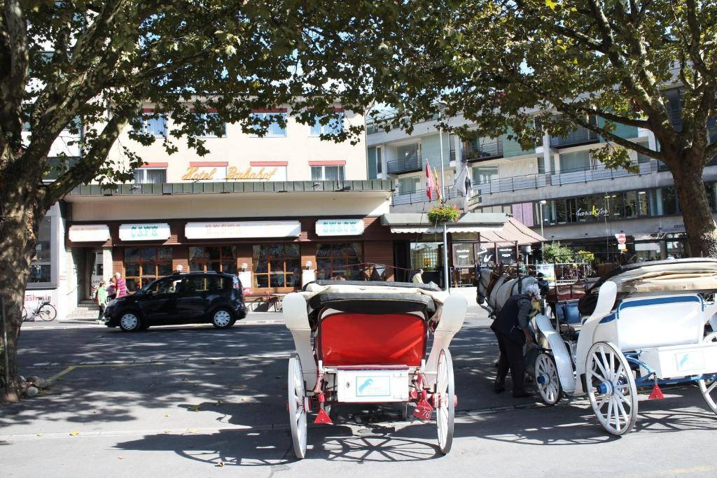 Bahnhof Hotell Interlaken Exteriör bild